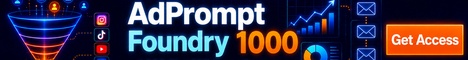 AdPrompt Foundry 468 by 60 banner
